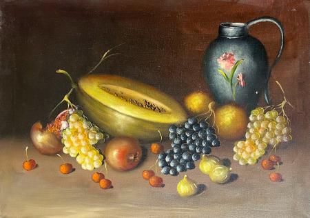 Art work by Paolo Ruta Natura morta - oil canvas 